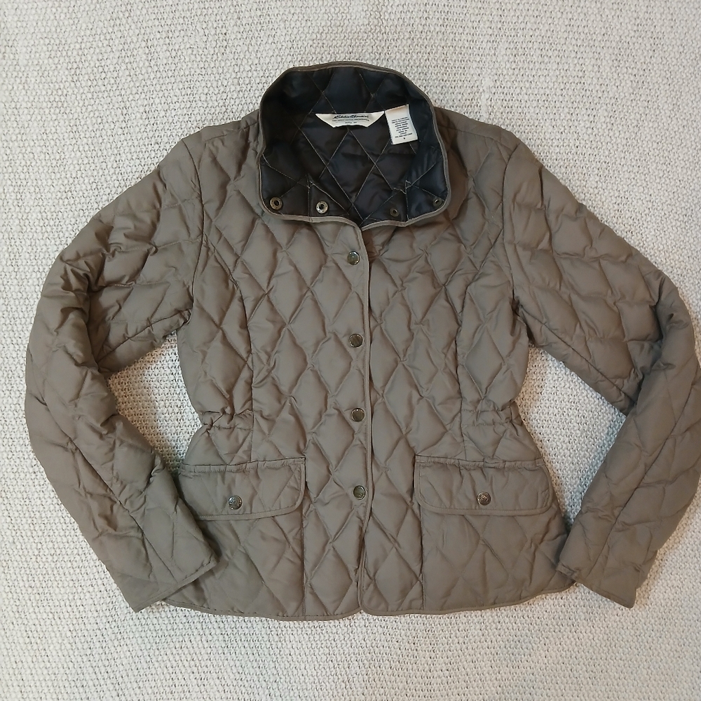 Eddie Bauer Goose Down Quilted Jacket - Picture 9 of 15